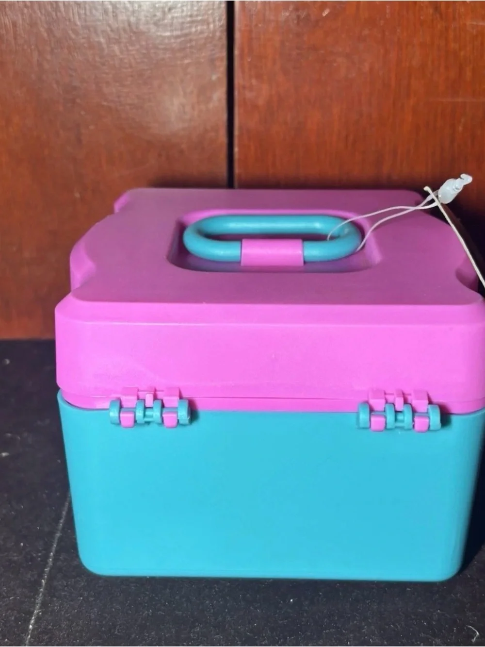 Pink & Teal Butterfly Toy Storage Box - Kids Toys